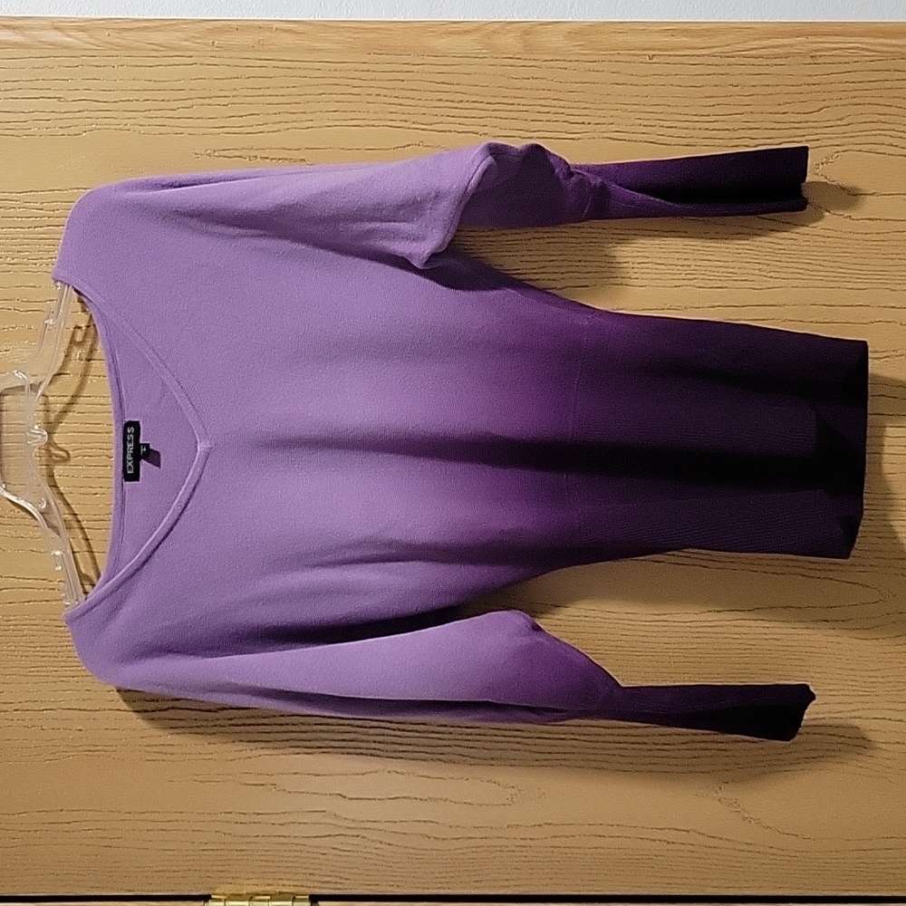 Dolman sleeve sweater